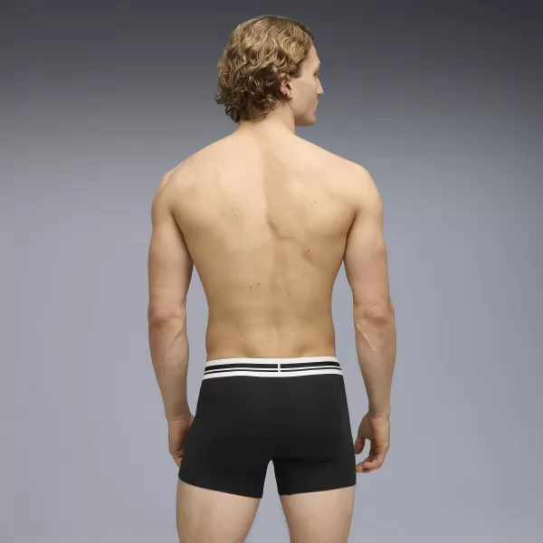  Moške boksarice PUMA MEN EVERYDAY PLACED LOGO BOXER 2P 93847601 ČRNA 