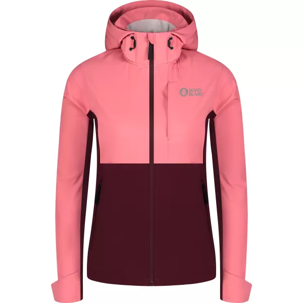  Ženska softshell jakna NORDBLANC BLINK NBSSL8320 ROZA 