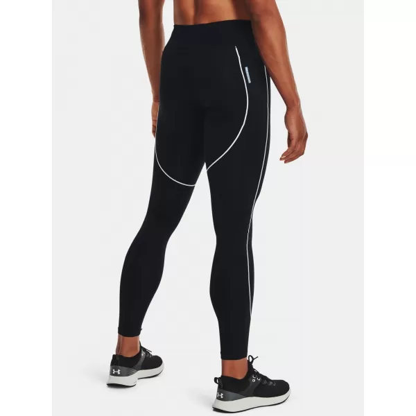  Ženske termo pajkice UNDER ARMOUR UA RUSH CG NOVELTY LEGGING 1365720-001 ČRNA 