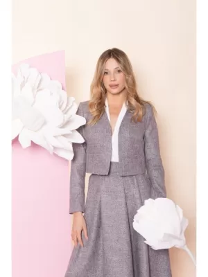 Ženska jakna STYLOVE S429 GRAFIT