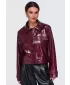 Ženska jakna OMBRE OW-JAFL-0145 BORDO