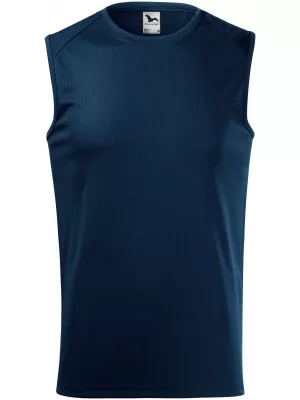 Moški športni brezrokavnik MALFINI BREEZE 820 MORNARSKO MODRA