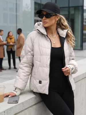 Ženska jakna DSTREET TY5761 BEŽ