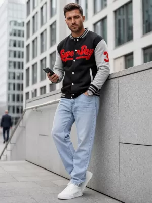 Moški pulover DSTREET BX5444 ČRNA