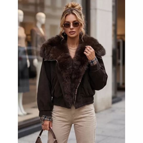  Ženska jakna DSTREET TY5843 RJAVA 