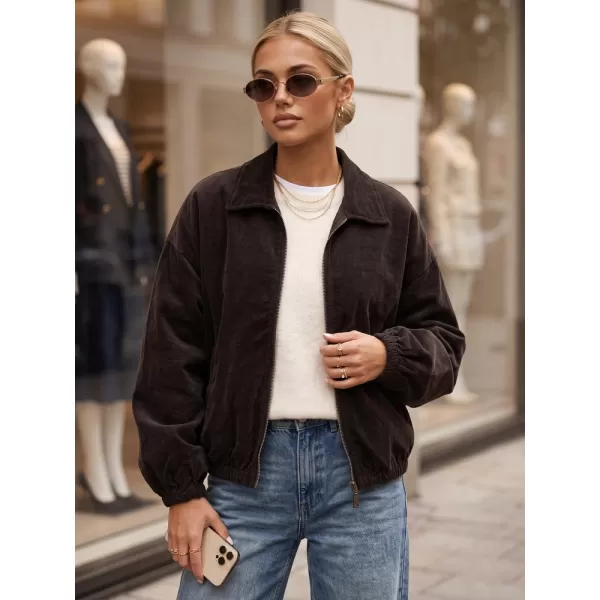  Ženska jakna DSTREET TY6053 RJAVA 