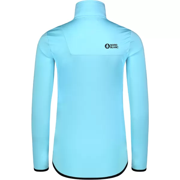  Ženski powerfleece pulover NORDBLANC CRISP NBSFL8338 SVETLO MODRA 