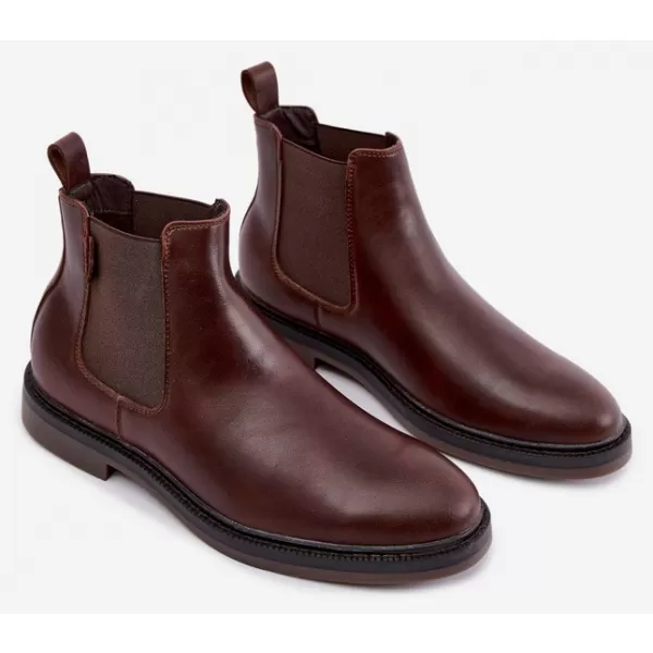  Moški čevlji BIG STAR SHOES UU174279 RJAVE/BEŽ SENCE 