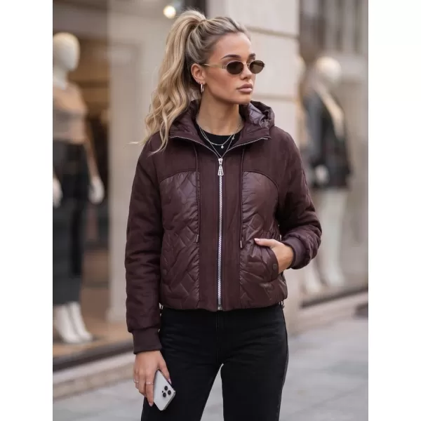  Ženska jakna DSTREET TY6094 BORDO 