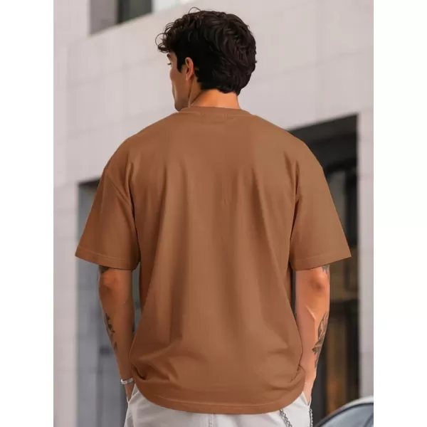  Moška majica s kratkimi rokavi DSTREET RX5685 KARAMELA 
