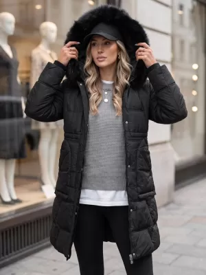 Ženska jakna DSTREET TY5824 ČRNA
