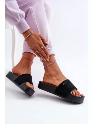 Ženski copati BIG STAR SHOES NN274A670 ČRNA
