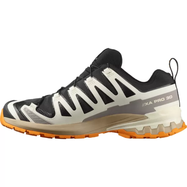  Moški čevlji SALOMON XA PRO 3D V9 GORE-TEX L47881900 ČRNI/VANILJEV LED/KURKUMA 
