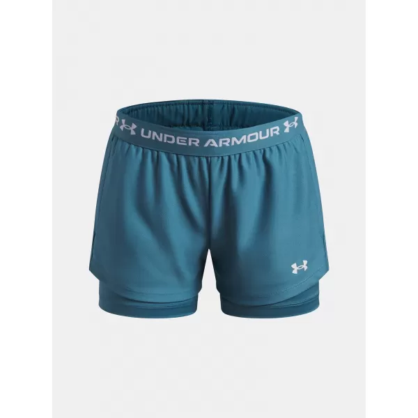  Dekliške kratke hlače UNDER ARMOUR TECH PLAY UP 2N1 SHORT 6004985-466 MODRA 