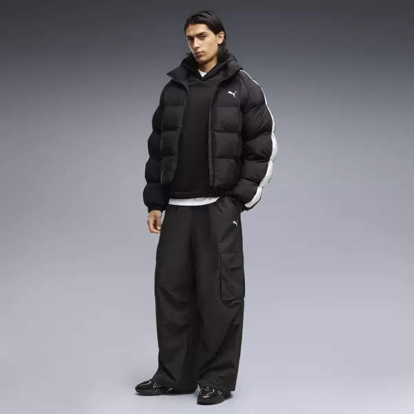  Moške hlače PUMA ESS EXTREME CARGO PANTS WOVEN OP 63676901 ČRNA PUMA 