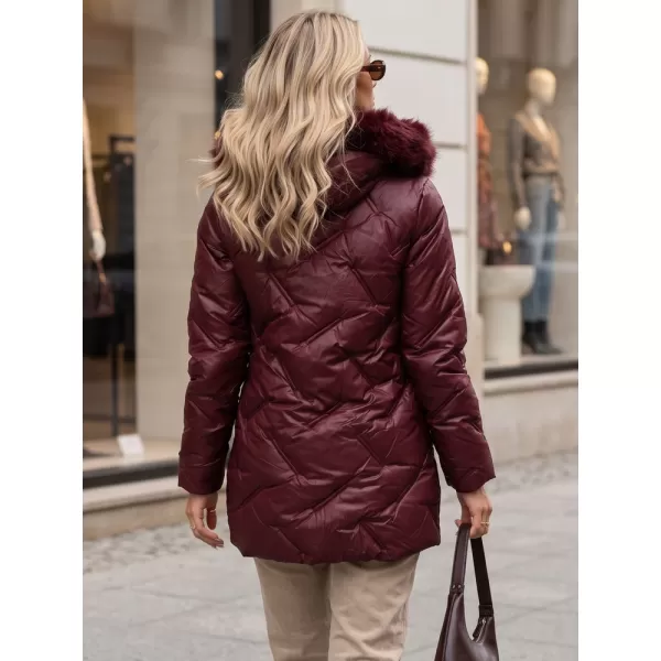  Ženska jakna DSTREET TY5813 BORDO 
