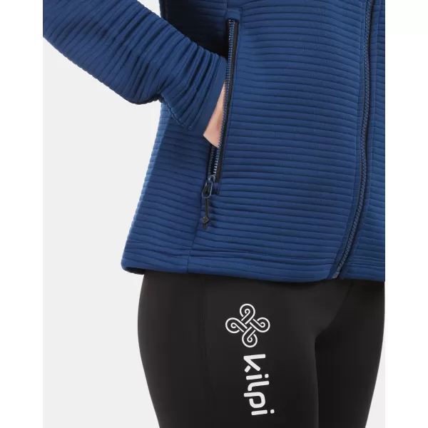  Ženski pulover iz flisa KILPI TANALI-W 1L0202KI TEMNO MODRA 