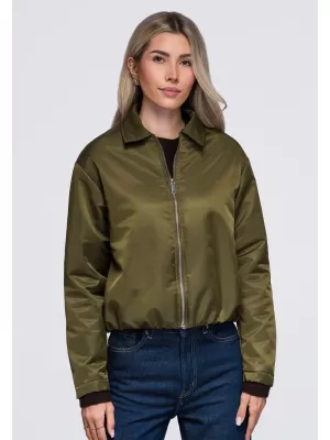 Ženska jakna OMBRE OW-JT-E0003 KAKI