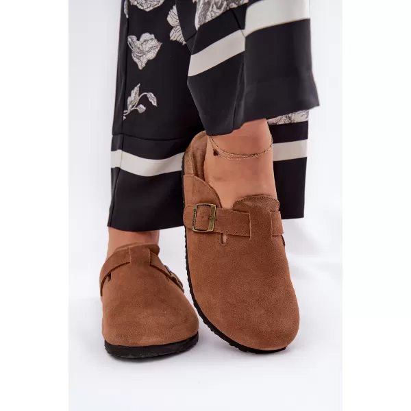  Ženski copati BIG STAR SHOES RR274A387 RJAVA/BEŽ 