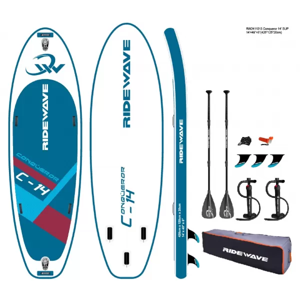  Deska za veslanje RIDEWAVE Conqueror C-14 NEDOLOČEN 