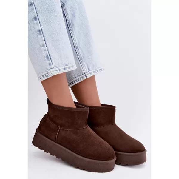  Ženski čevlji BIG STAR SHOES UU274223 RJAVE/BEŽ SENCE 