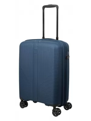 Kovček TRAVELITE AIR STRIPE 4W S EXP NAVADE