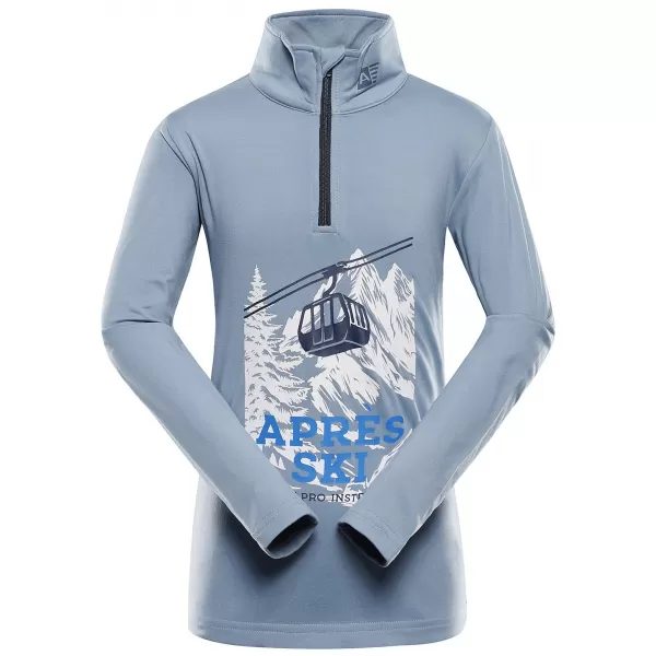  Otroška majica s kratkimi rokavi, ki se hitro suši ALPINE PRO STANSO ASHLEY MODRA VARIANTA PE 