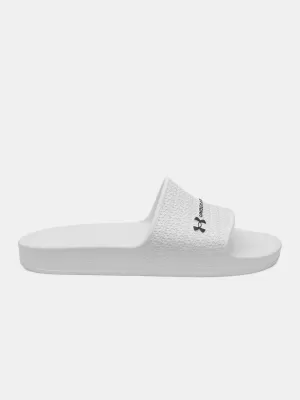 Moški copati UNDER ARMOUR ARMR SLIDE LITE 6007528-100 BELA