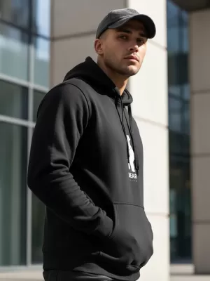 Moški pulover DSTREET NX0062B-BK ČRNA