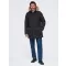 Moška parka OMBRE OM-JALJ-0310 ČRNA