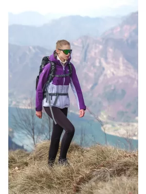 Ženska softshell jakna NORDBLANC BLINK NBSSL8320 VIJOLIČNA