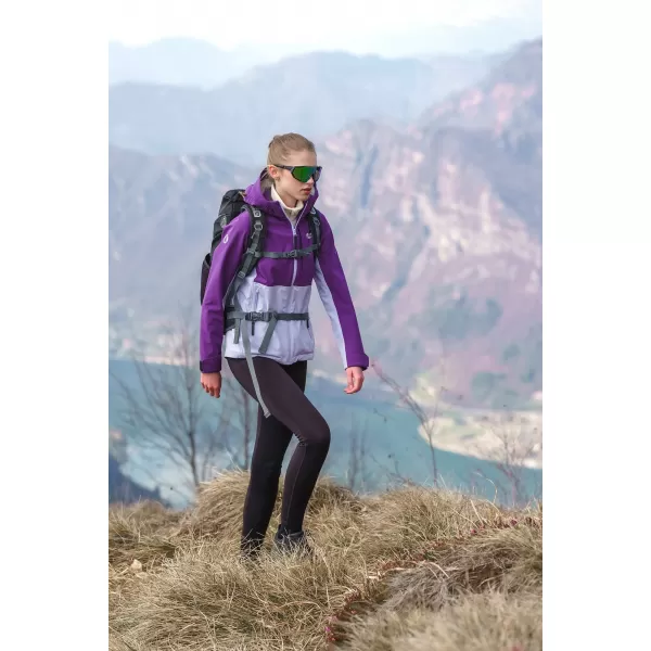  Ženska softshell jakna NORDBLANC BLINK NBSSL8320 VIJOLIČNA 