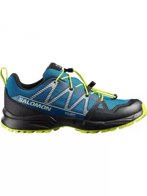 Otroški čevlji SALOMON OUTSCAPE WATERPROOF L49212500 MYKONOS MODRA/ČRNA/KISLA LIMETA