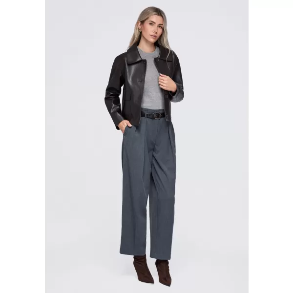  Ženska jakna OMBRE OW-JT-E0005 RJAVA 
