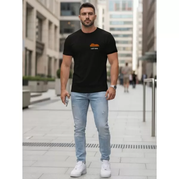  Moška majica s kratkimi rokavi DSTREET NX5096R-BK ČRNA 