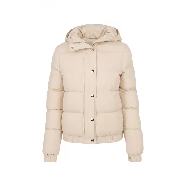  Ženska prešita jakna URBAN CLASSICS TB8714-02903 BELI PESEK 