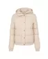 Ženska prešita jakna URBAN CLASSICS TB8714-02903 BELI PESEK
