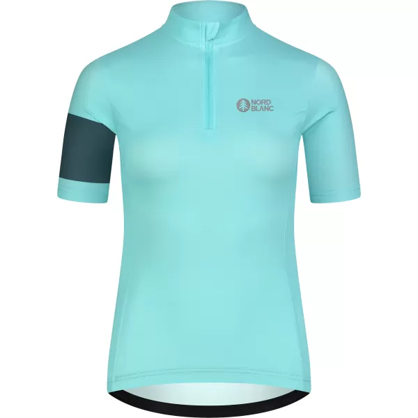  Ženski kolesarski dres NORDBLANC ENTHUSIAST NBSLF8084 MODRA 