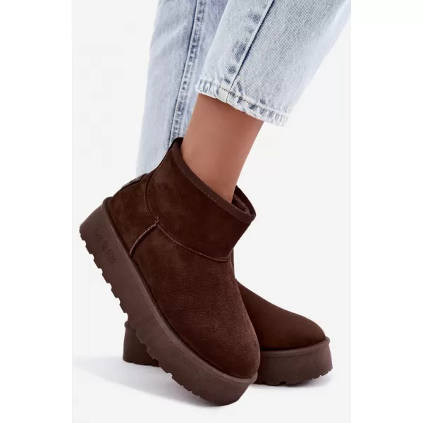  Ženski čevlji BIG STAR SHOES UU274223 RJAVE/BEŽ SENCE 