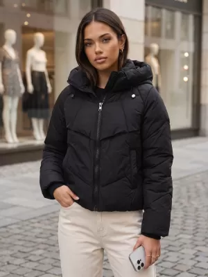 Ženska jakna DSTREET TY6082 ČRNA