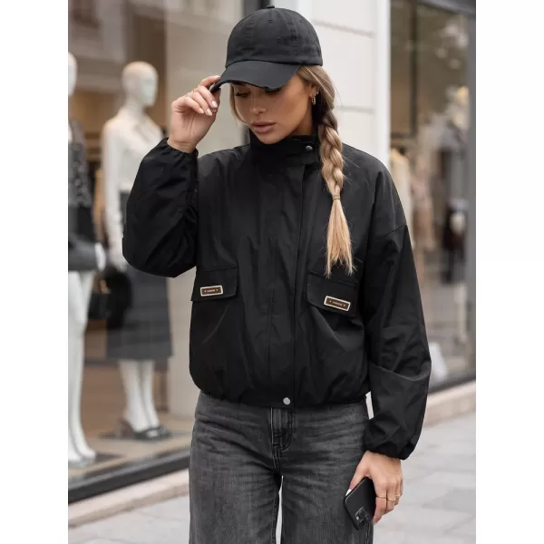  Ženska jakna DSTREET TY6023 ČRNA 