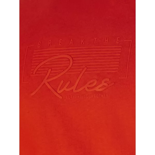  Moška majica s kratkimi rokavi DSTREET RX5411 ORANŽNA 