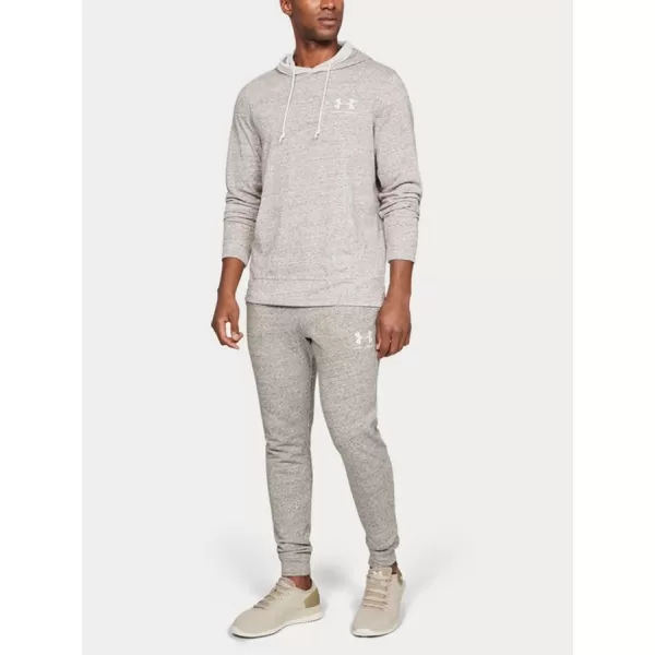  Moške trenirke UNDER ARMOUR SPORTSTYLE TERRY JOGGER 1329289-112 BELA 