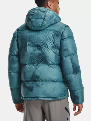 Moška jakna UNDER ARMOUR UA STORM CGI DOWN PRINTED STORM JKT 1365809-413 MODRA
