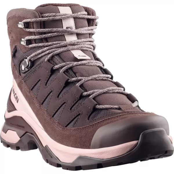  Ženski čevlji SALOMON QUEST ECHO GORE TEX L47968500 ČRNA KAVA/SENČNO SIVA/ČRNA 