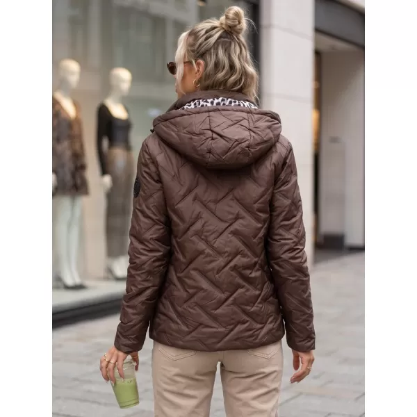 Ženska jakna DSTREET TY5772 RJAVA 