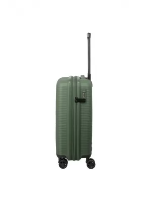 Kovček TRAVELITE AIR STRIPE 4W S EXP ZELENA