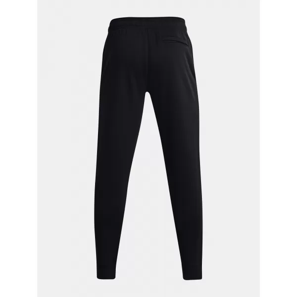  Moške trenirke UNDER ARMOUR UA RIVAL FLEECE GEO JOGGER 1366437-001 ČRNA 