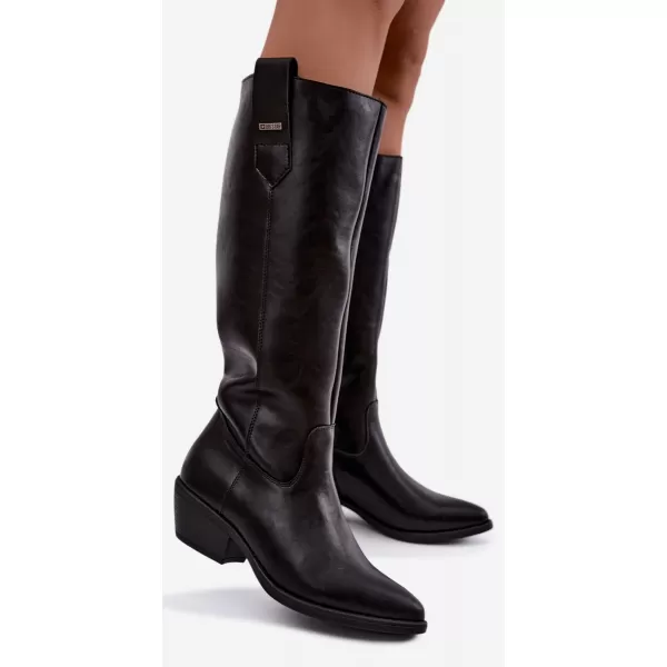  Ženski škornji BIG STAR SHOES UU274521 ČRNA 