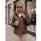Ženska jakna DSTREET TY5772 RJAVA